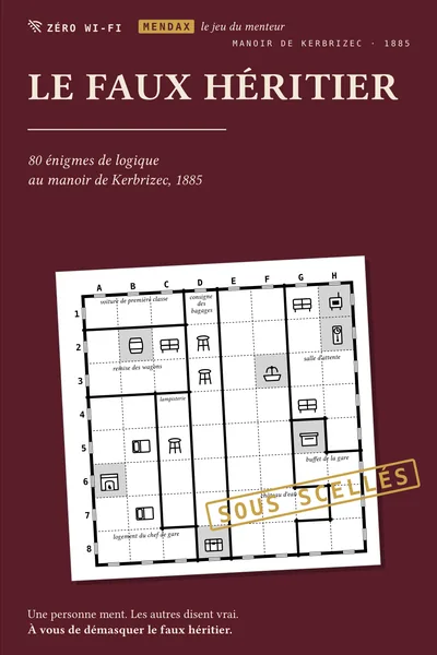 Couverture du livre « Le Faux Héritier »